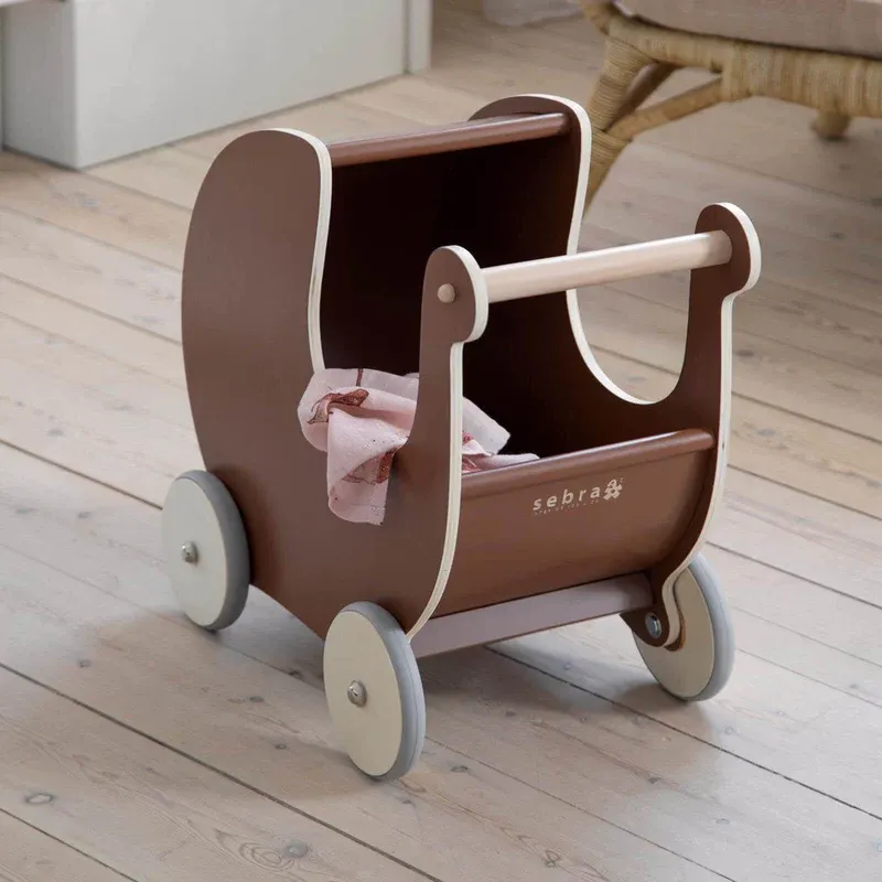 Sebra Vintage Ambra carrozzina bambole legno primi passi