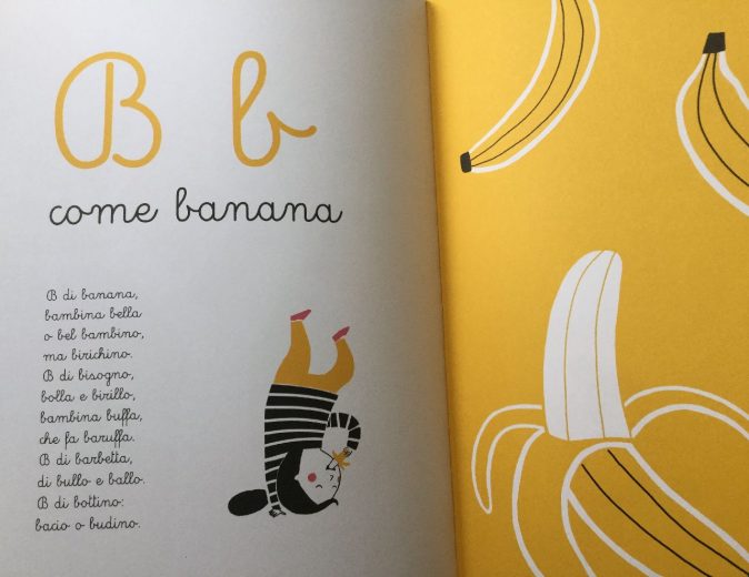 Roberto Piumini A come Grande alfabeto illustrato libro corsivo