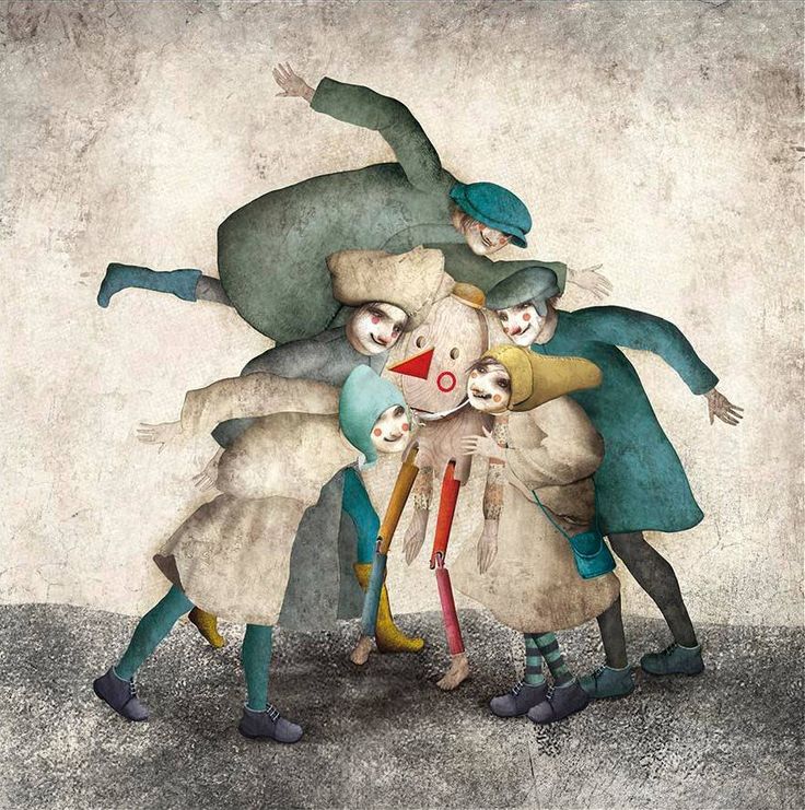 Pinocchio Pacheco libro illustrato senza parole classico