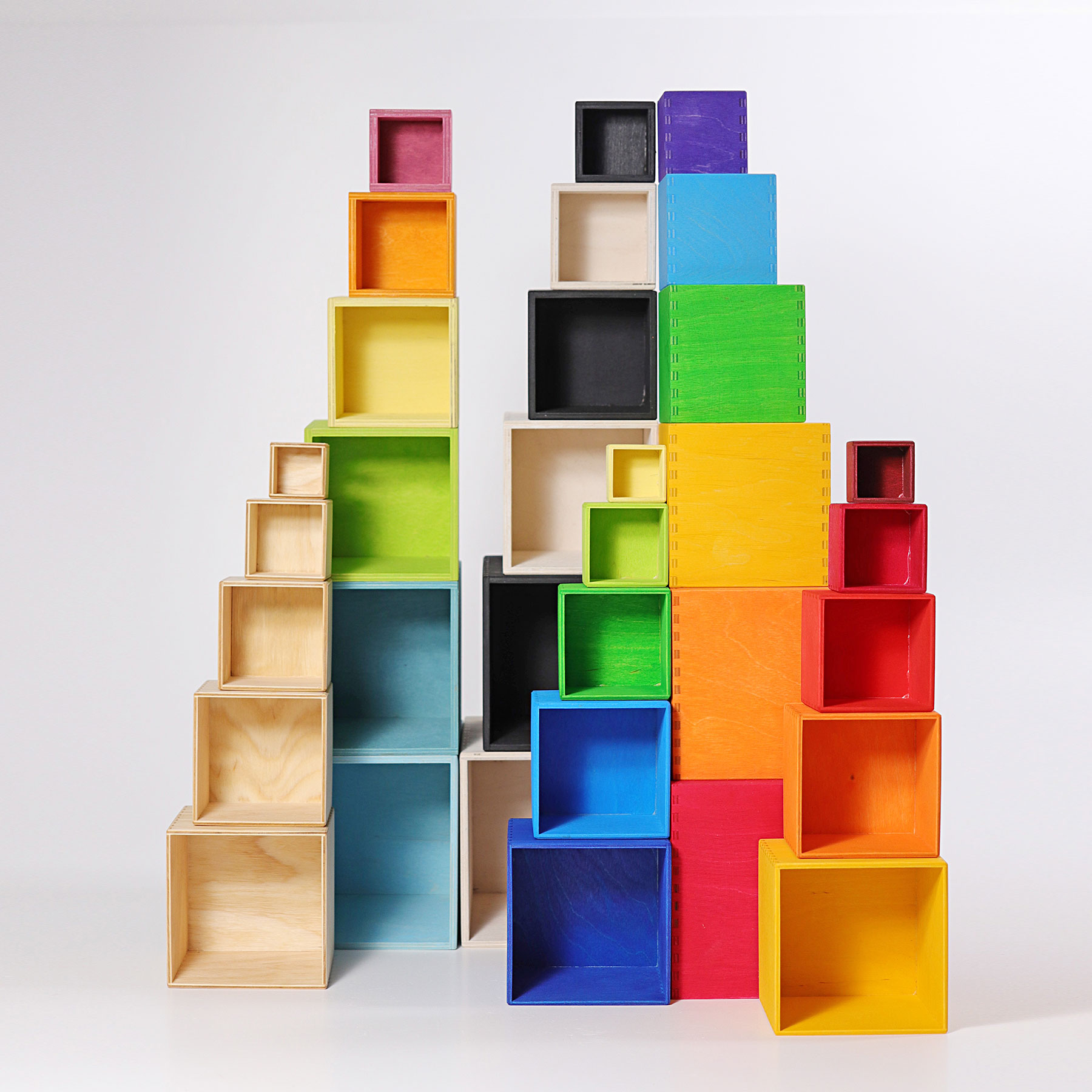 Grimm's Boxes Ocean cubi impilabili legno set 5 pezzi
