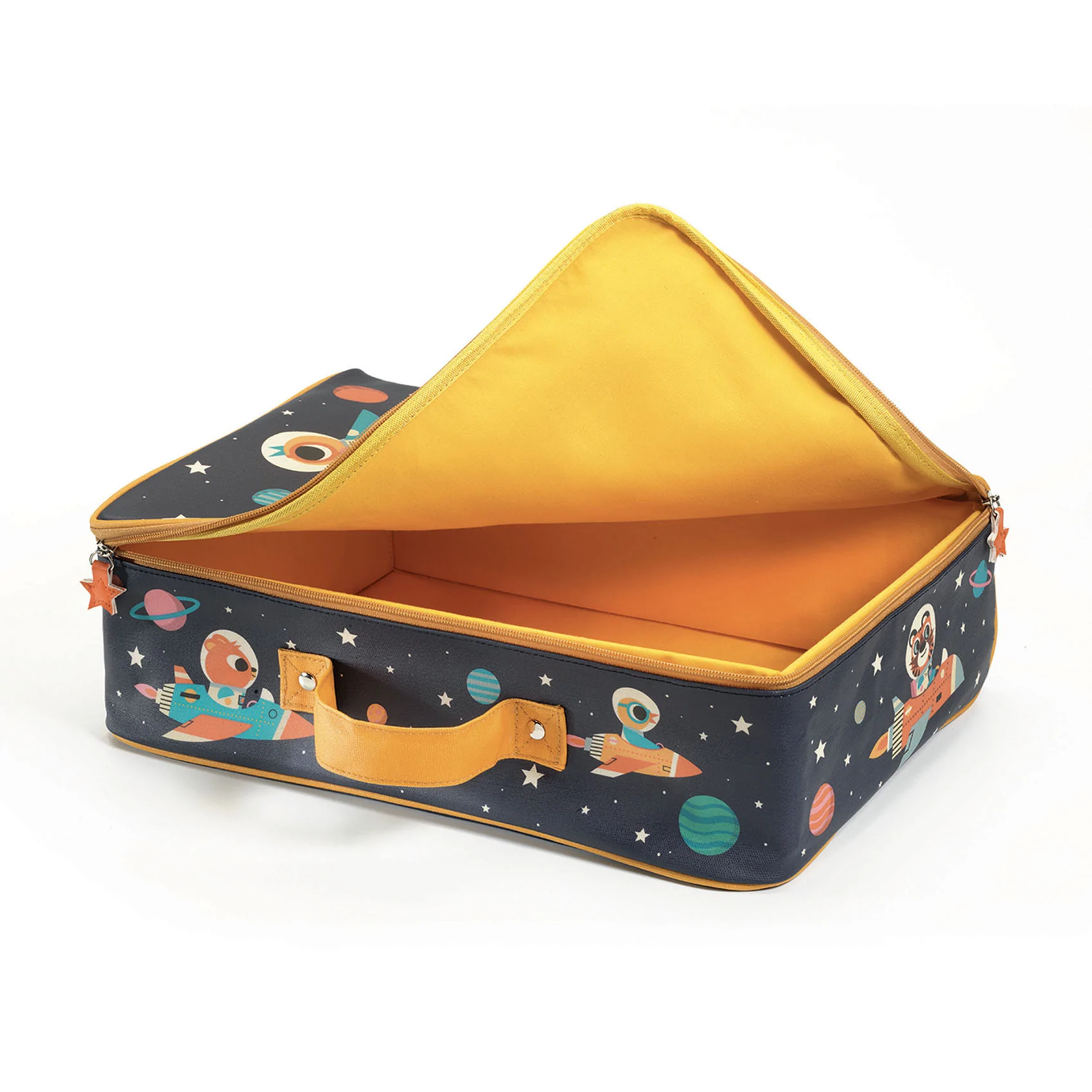 Djeco Space Bauletto Valigia Bambini Cotone 39 cm