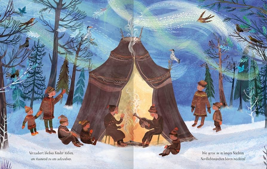 Gallucci Lilliput Siamo le luci libro bambini aurora boreale