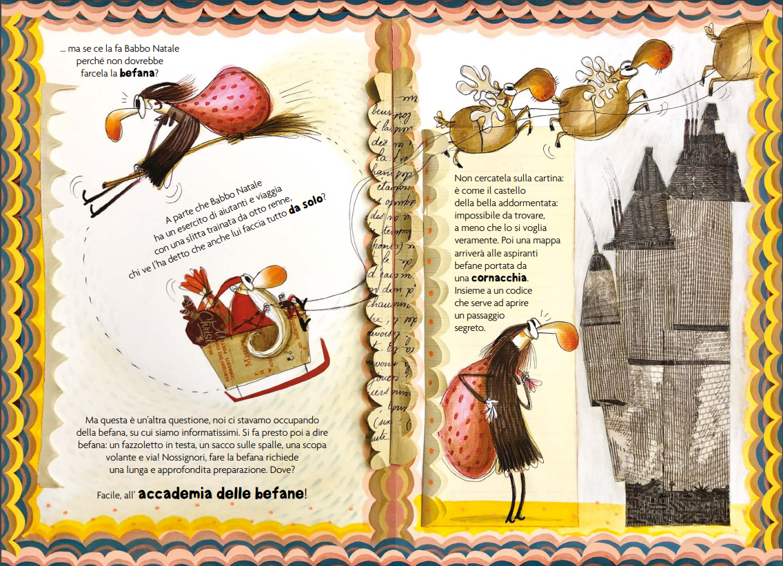 Arka L'accademia delle Befane libro copertina rigida 32 pagine