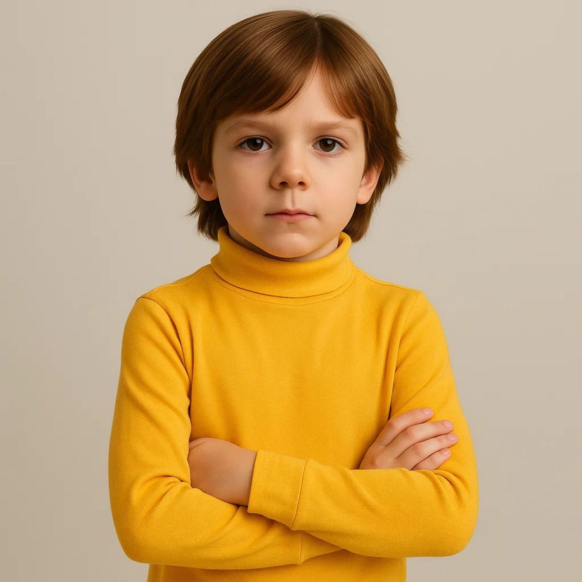 Babidu 7000 Punt Nou lupetto termico bambino giallo 12 anni