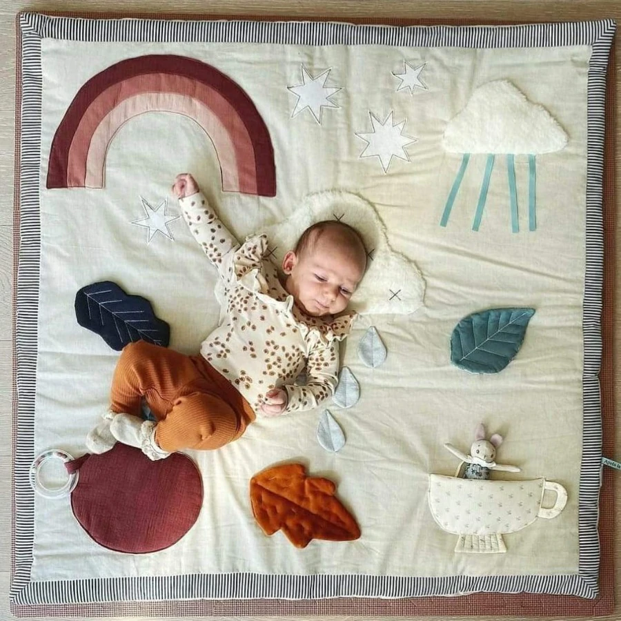 Moulin Roty Après la Pluie tappeto attività 100x100