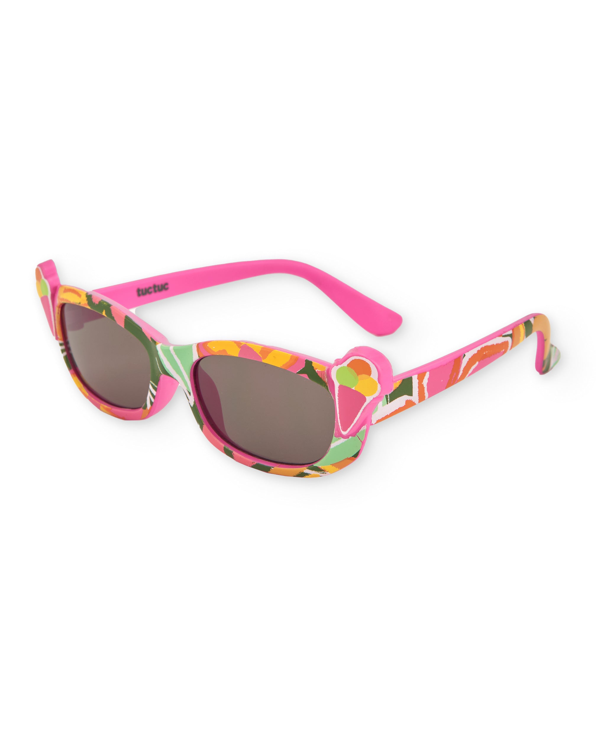 Tuc Tuc occhiali sole bambina fiori rosa