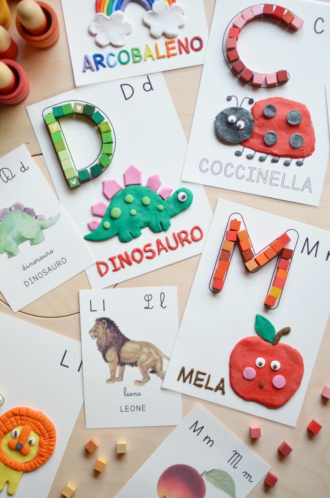 Inspire My Play Alfabeto Maiuscolo lettere silicone 26pz
