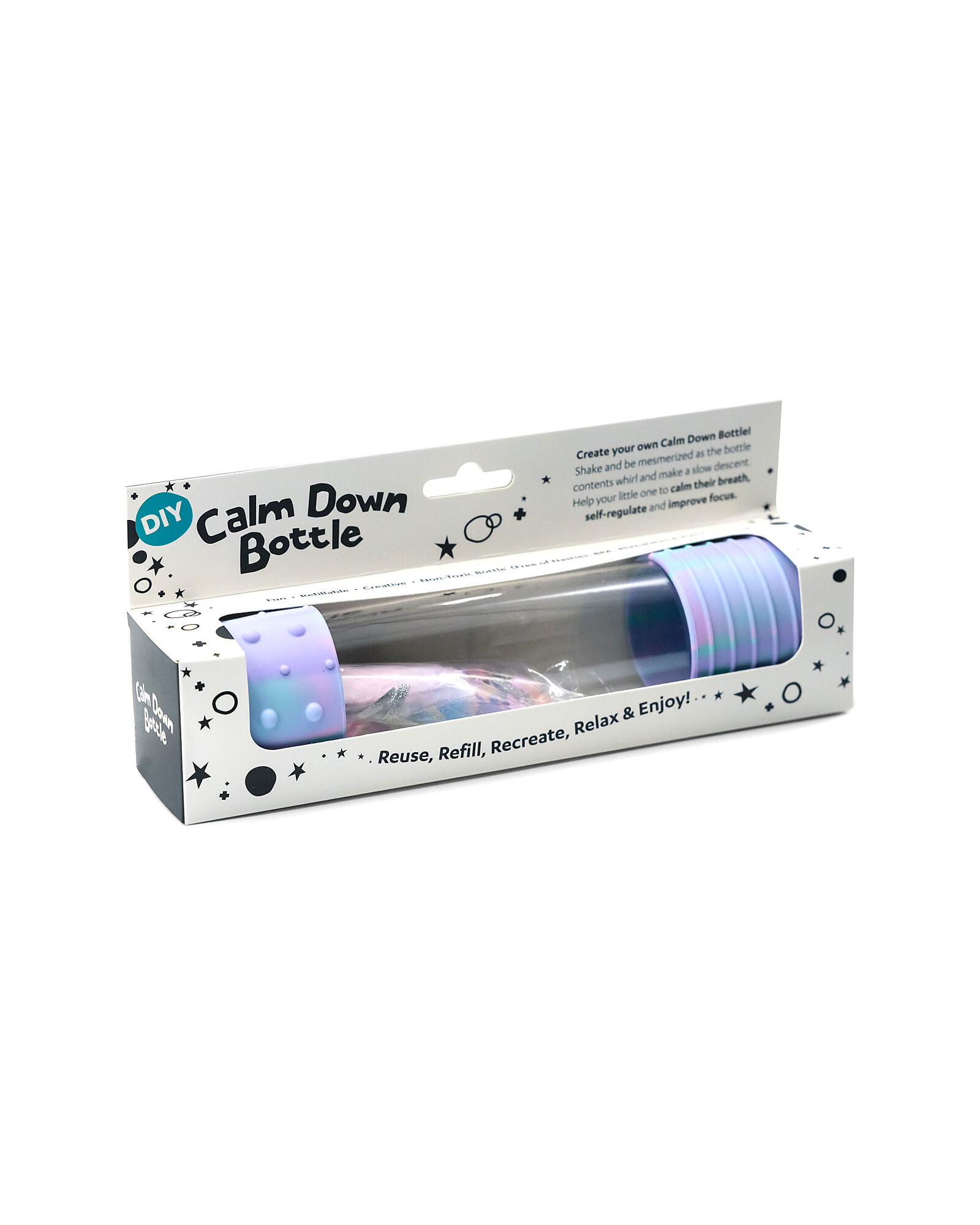 Jellystone Calm Down Bottle bottiglia sensoriale Unicorno
