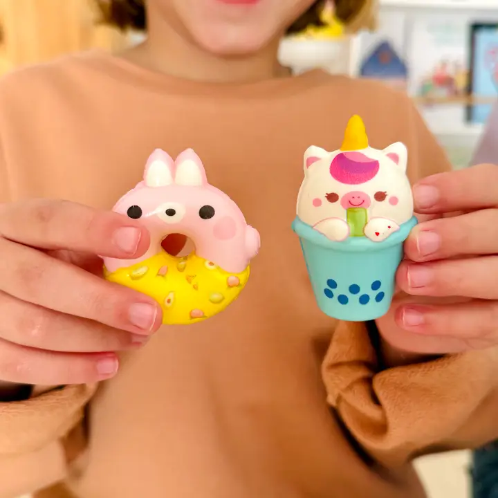 Dundun Donut & Shake squishy vaniglia bustina 2 pezzi