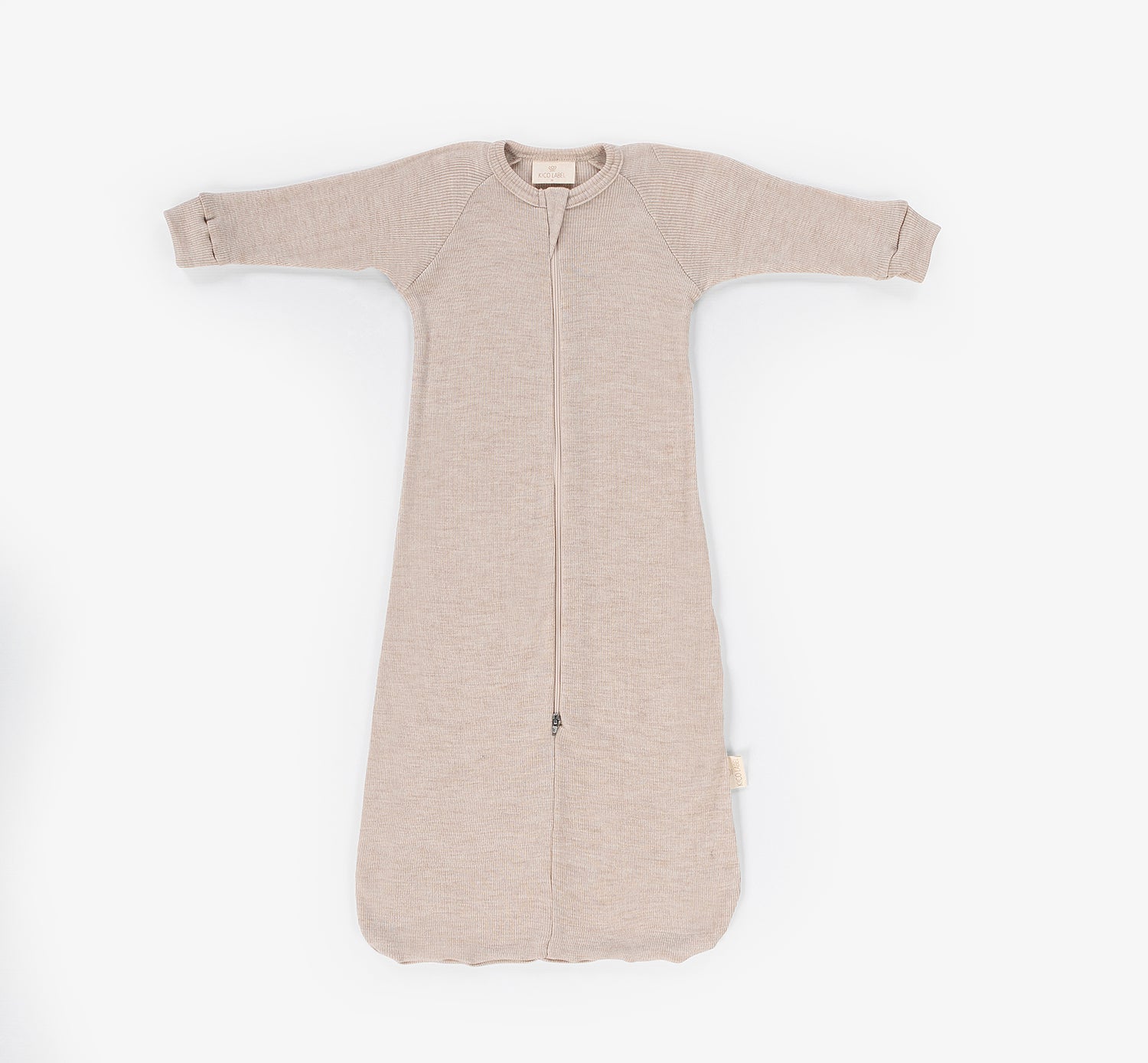 Kico Label Sacco Nanna Merino Neonato Beige Leggero