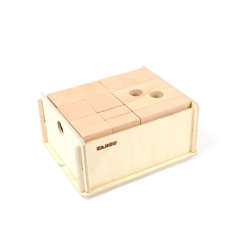 Kaden Set misto 64 pezzi pista biglie legno