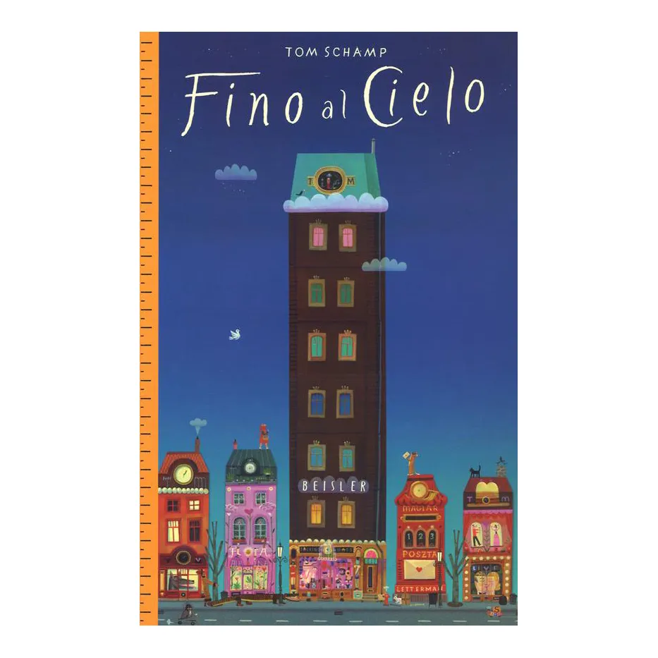 L'Ippocampo Fino al Cielo libro metro misuratore 3-6 anni