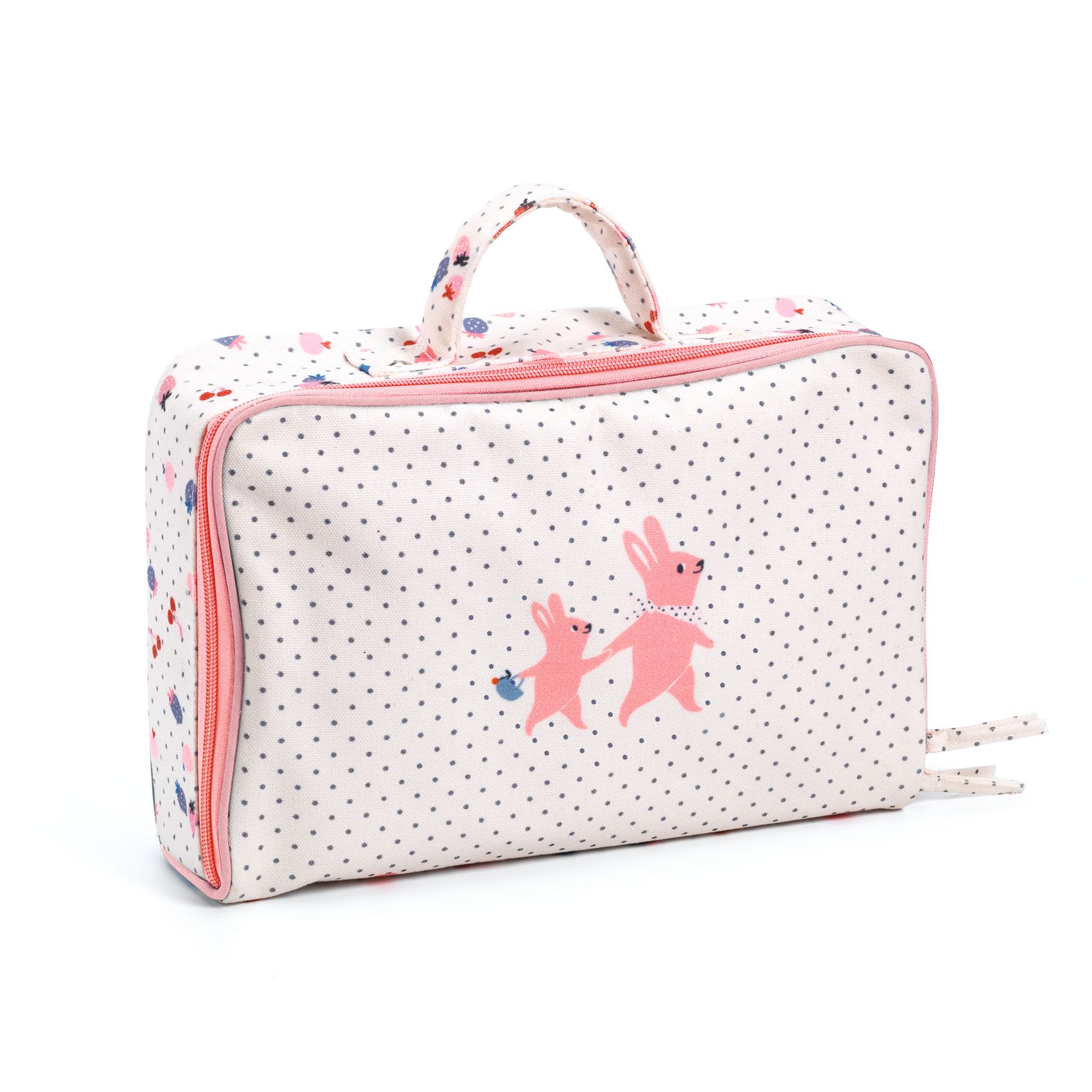 Djeco Pomea Baby Vanille bambola valigia viaggio 32 cm