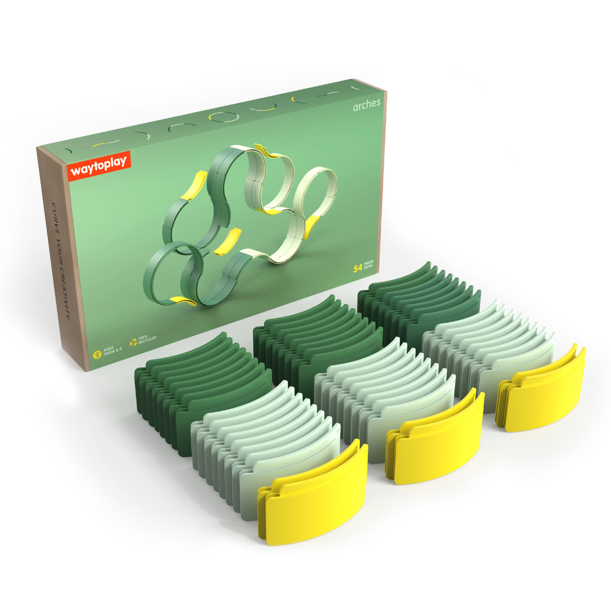 Waytoplay Arches Builder costruzioni 54 pezzi