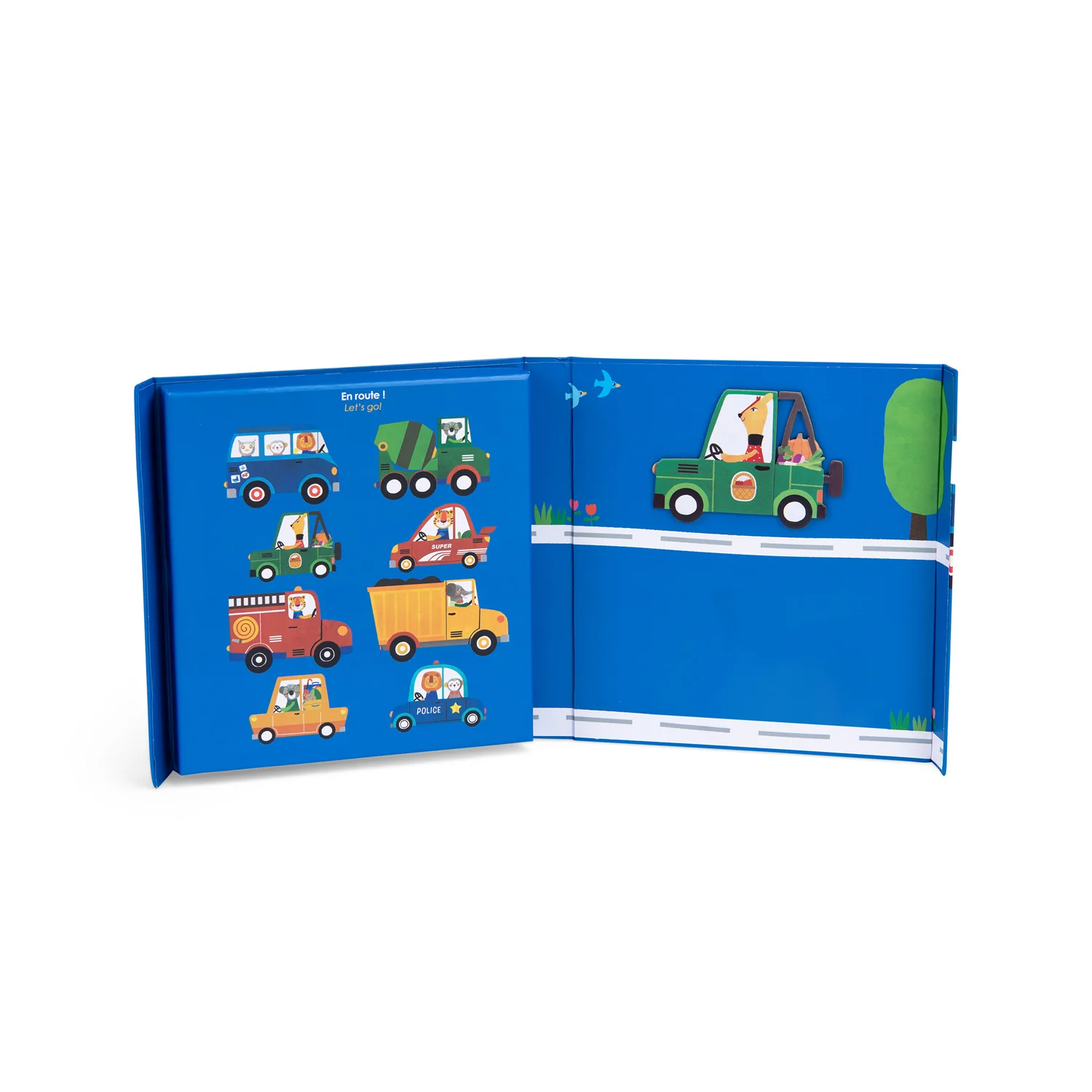Moulin Roty Popipop I Veicoli gioco magnetico 20 magneti