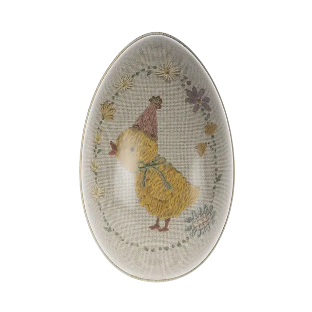 Maileg uovo di Pasqua metallo pulcino H 11 cm