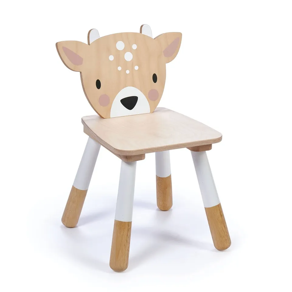 Tender Leaf Forest sedia bambini cerbiatto legno 47 cm
