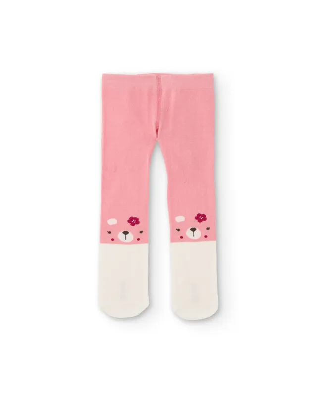 Tuc tuc Sweet Teddy Bear collant neonata rosa orso