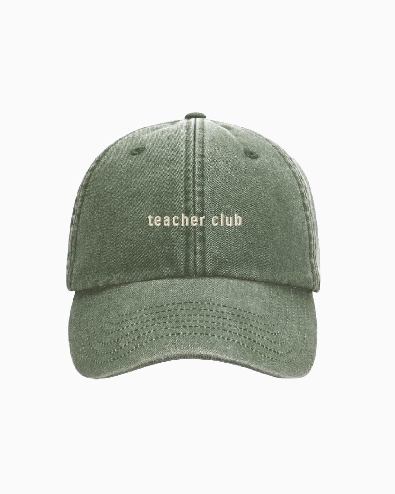Ella and Rapha Teacher Club cappellino verde vintage