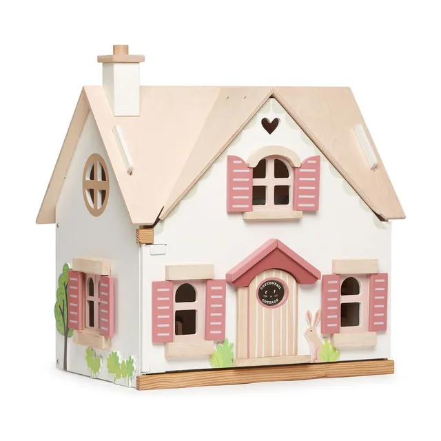 Tender Leaf Cottontail Cottage casa bambole con arredi