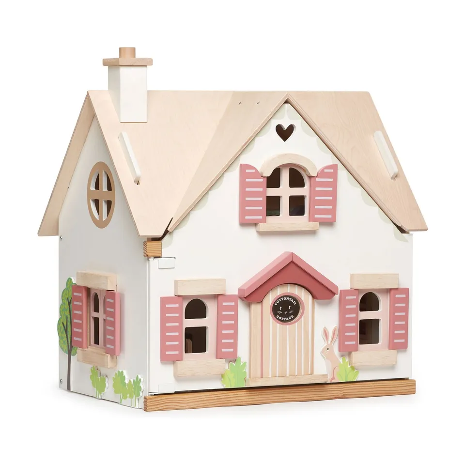 Tender Leaf Cottontail Cottage casa bambole con arredi