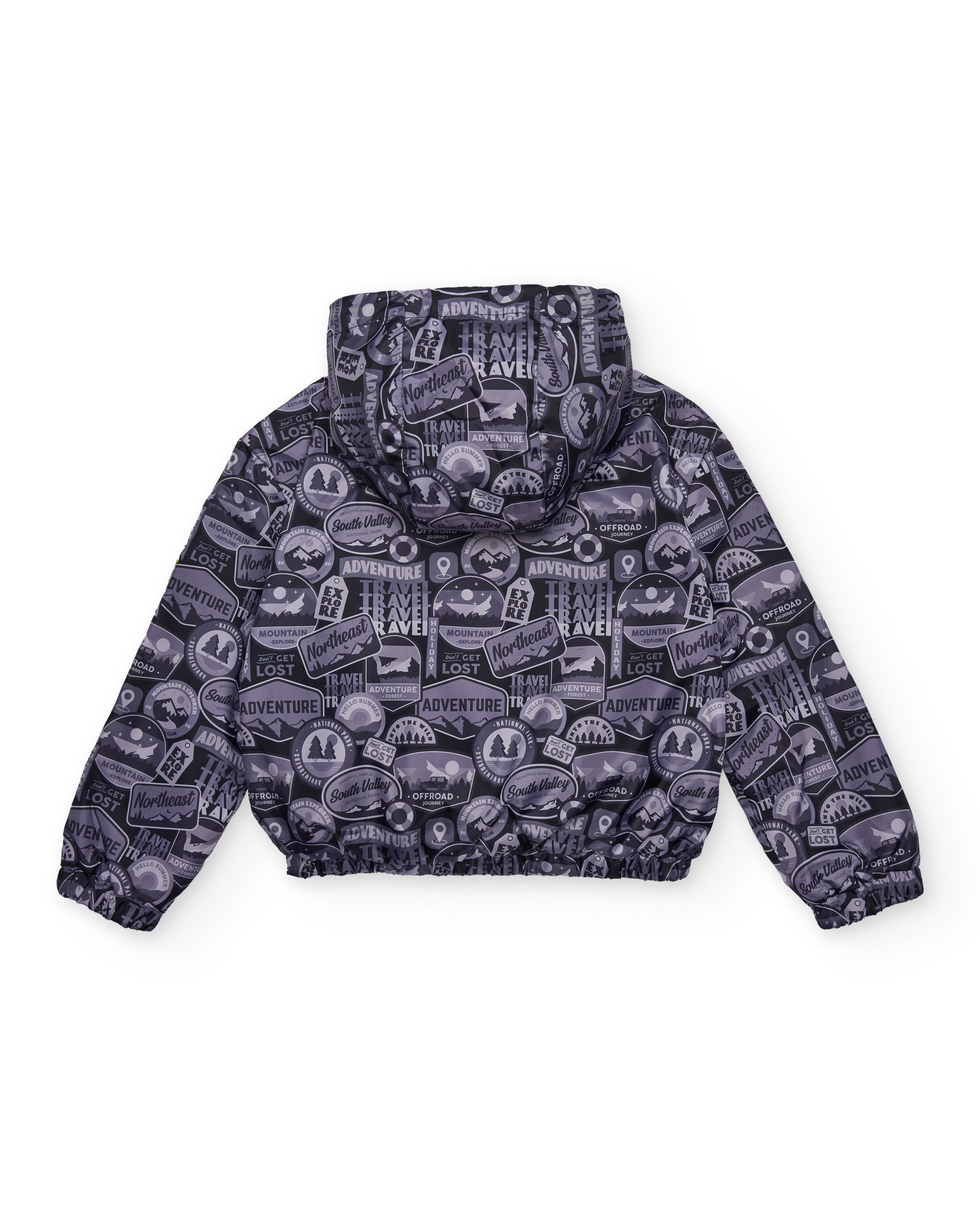Tuc tuc giacca bambino grigia avventura con zip