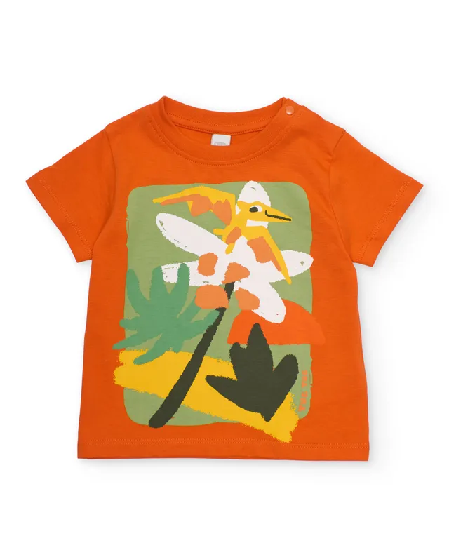 Tuc Tuc Maglietta Bambino Stampa Natura Arancione
