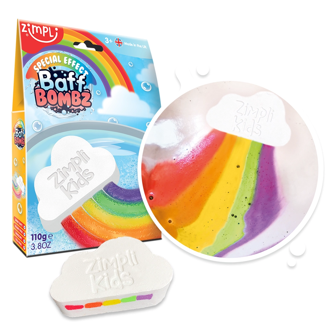 Zimpli Kids Baff Large Rainbow bomba bagno colori