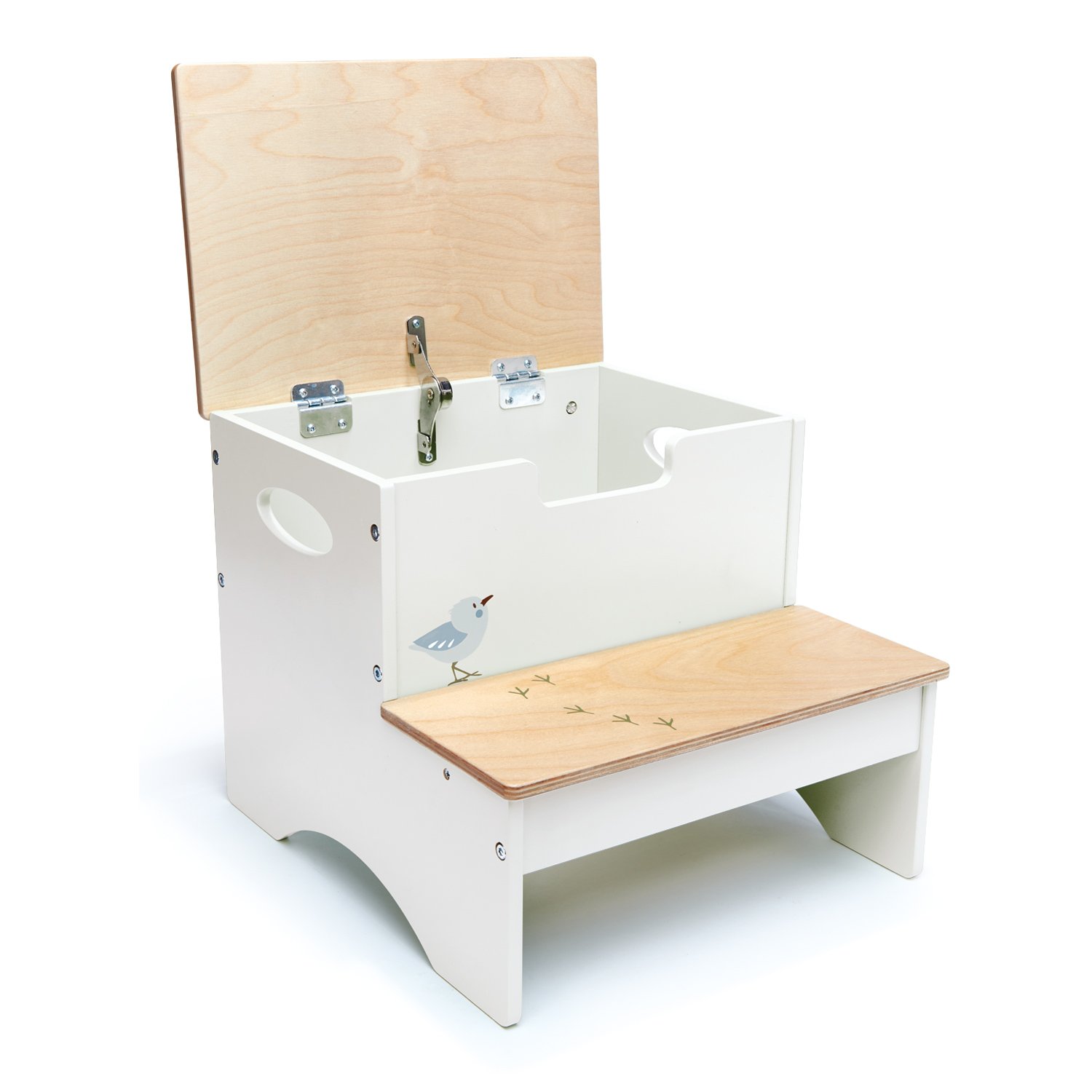 Tender Leaf Forest scalino contenitore legno 33x29 cm