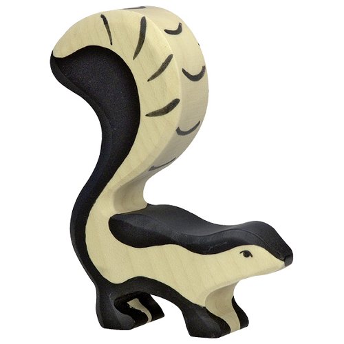 Holztiger Puzzola figura animale in legno massello