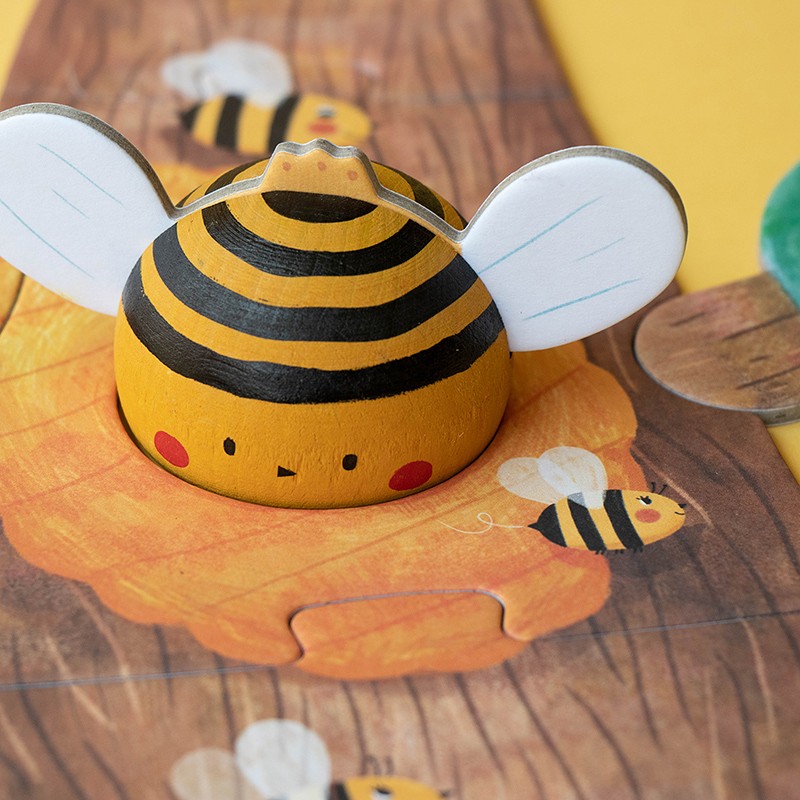 Londji Bzzz puzzle in legno insetti 2+ anni