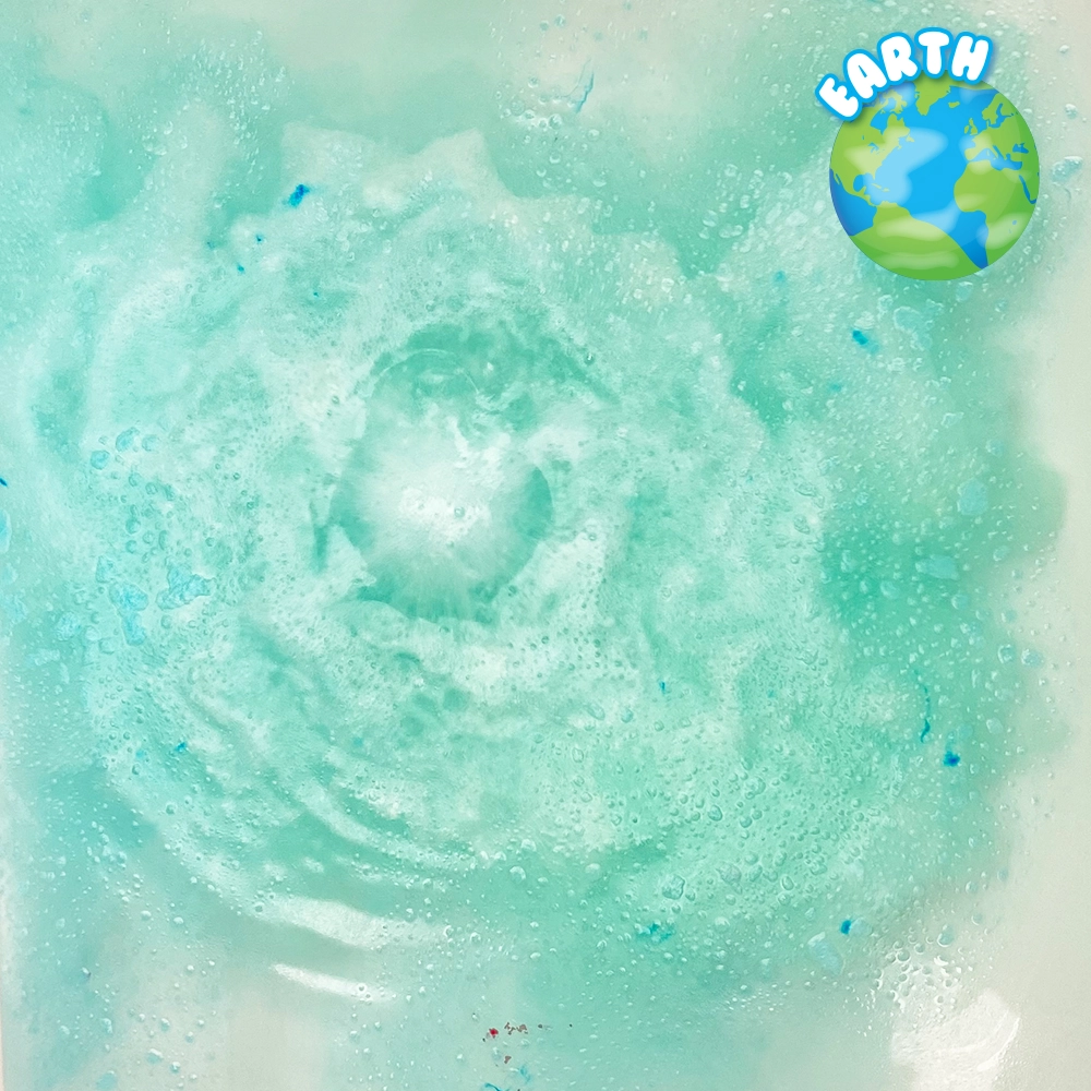 Zimpli Kids Solar System bombe bagno 8 pianeti