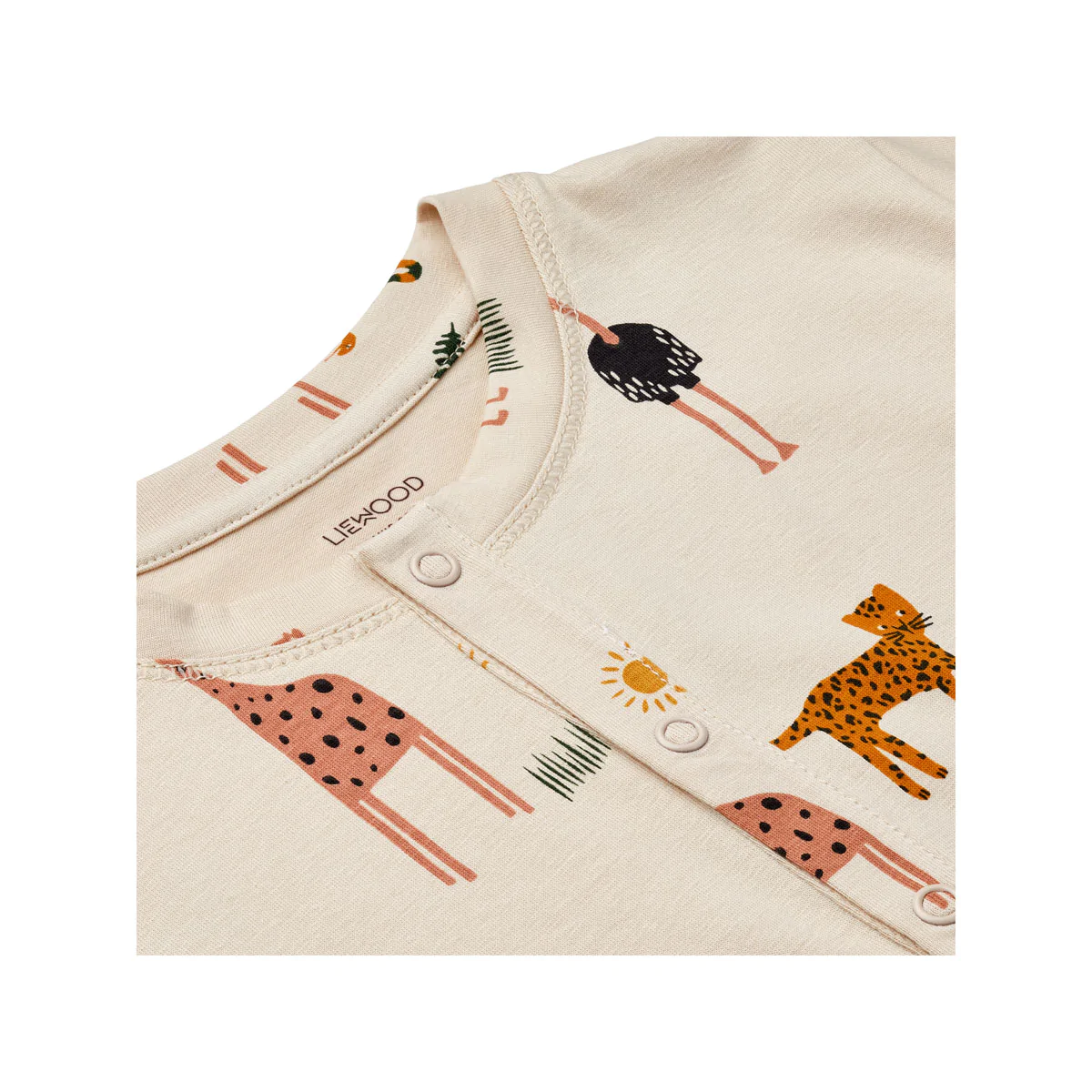 Liewood Alva Safari camicia notte cotone bio