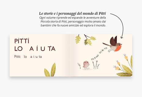 Erikson Pitti e il merlo sperduto libro 64 pagine