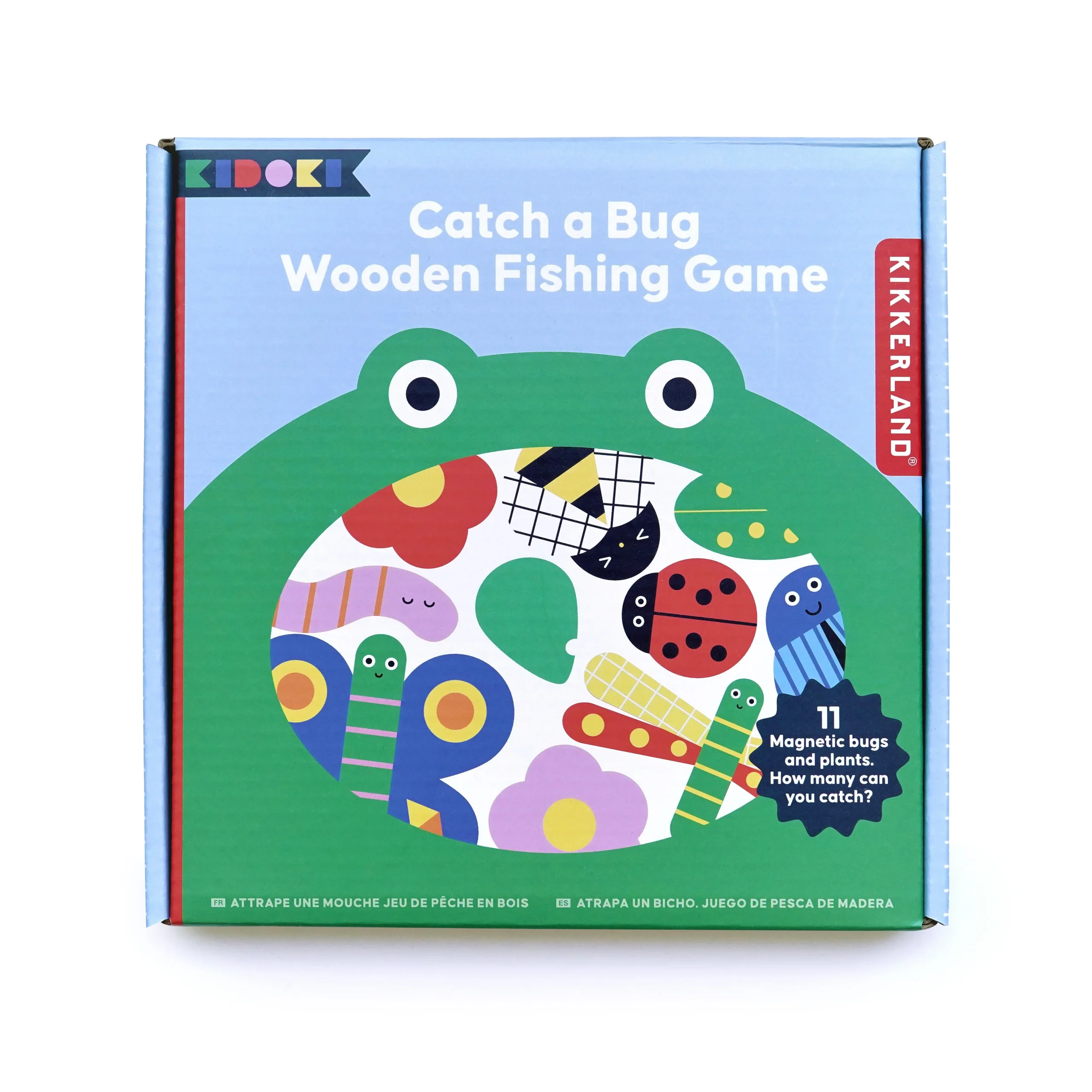 Kikkerland Kidoki Catch a Bug pesca magnetica rane