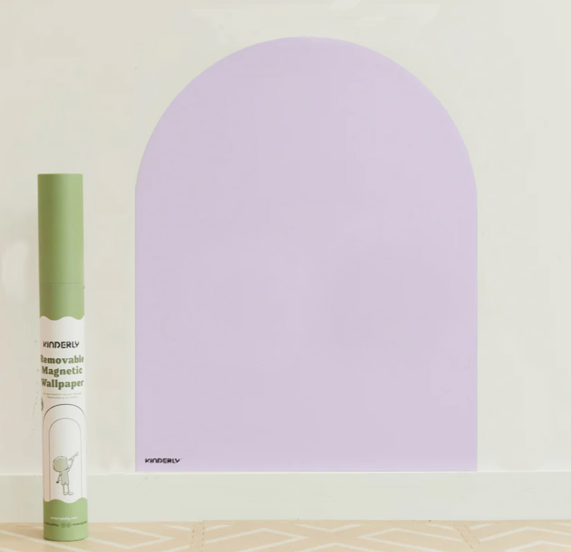 Kinderly Lilac lavagna magnetica adesiva arco riposizionabile