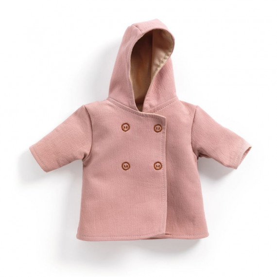 Djeco Pomea cappotto per bambole 30-34 cm tessuto