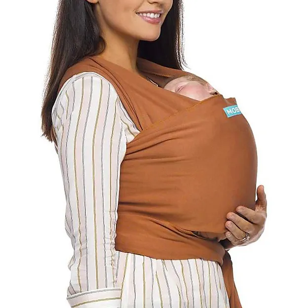 Moby Wrap Evolution Terracotta fascia portabebè cotone 15 kg