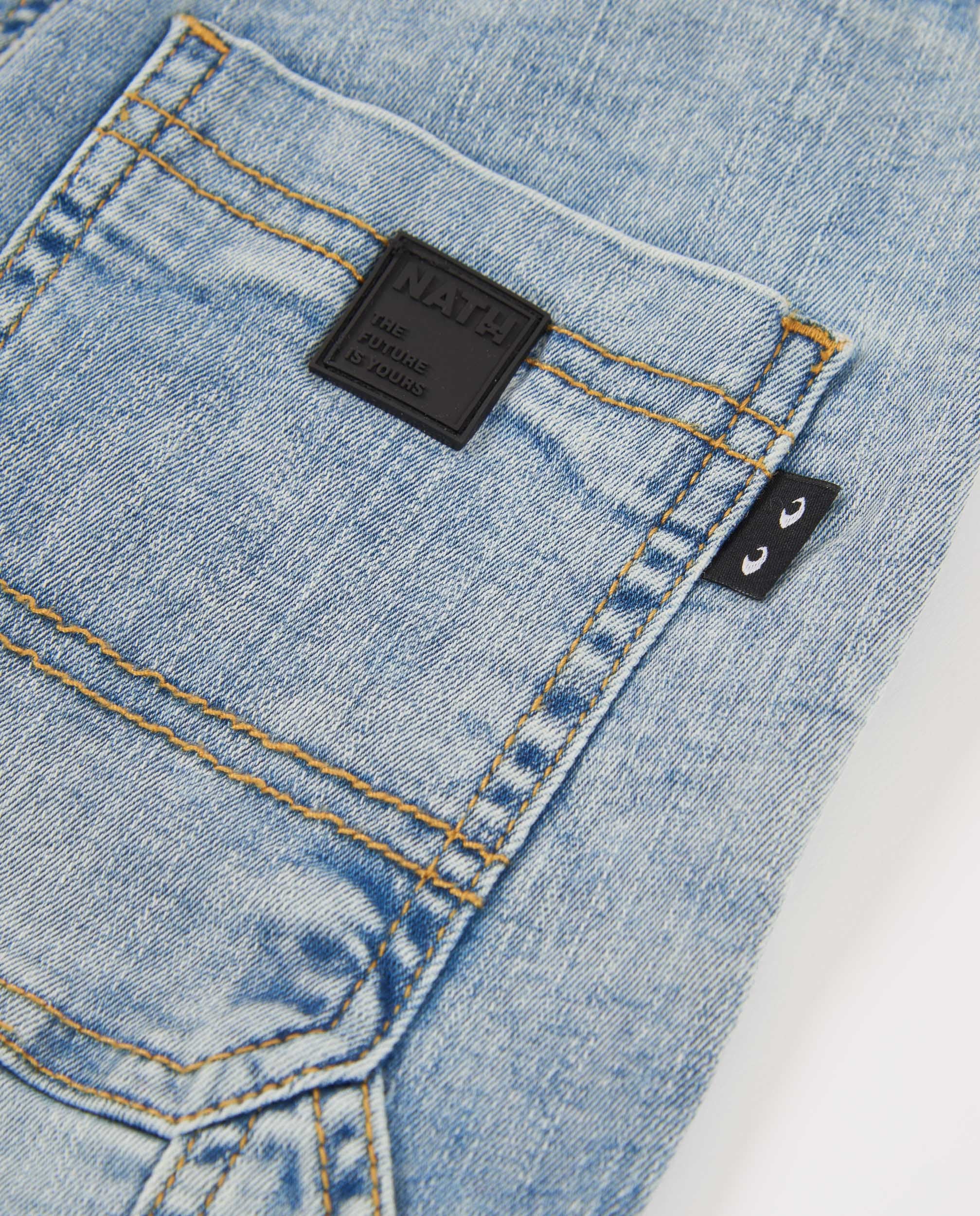 Tuc tuc Jeans pantaloni bambino blu denim elastico