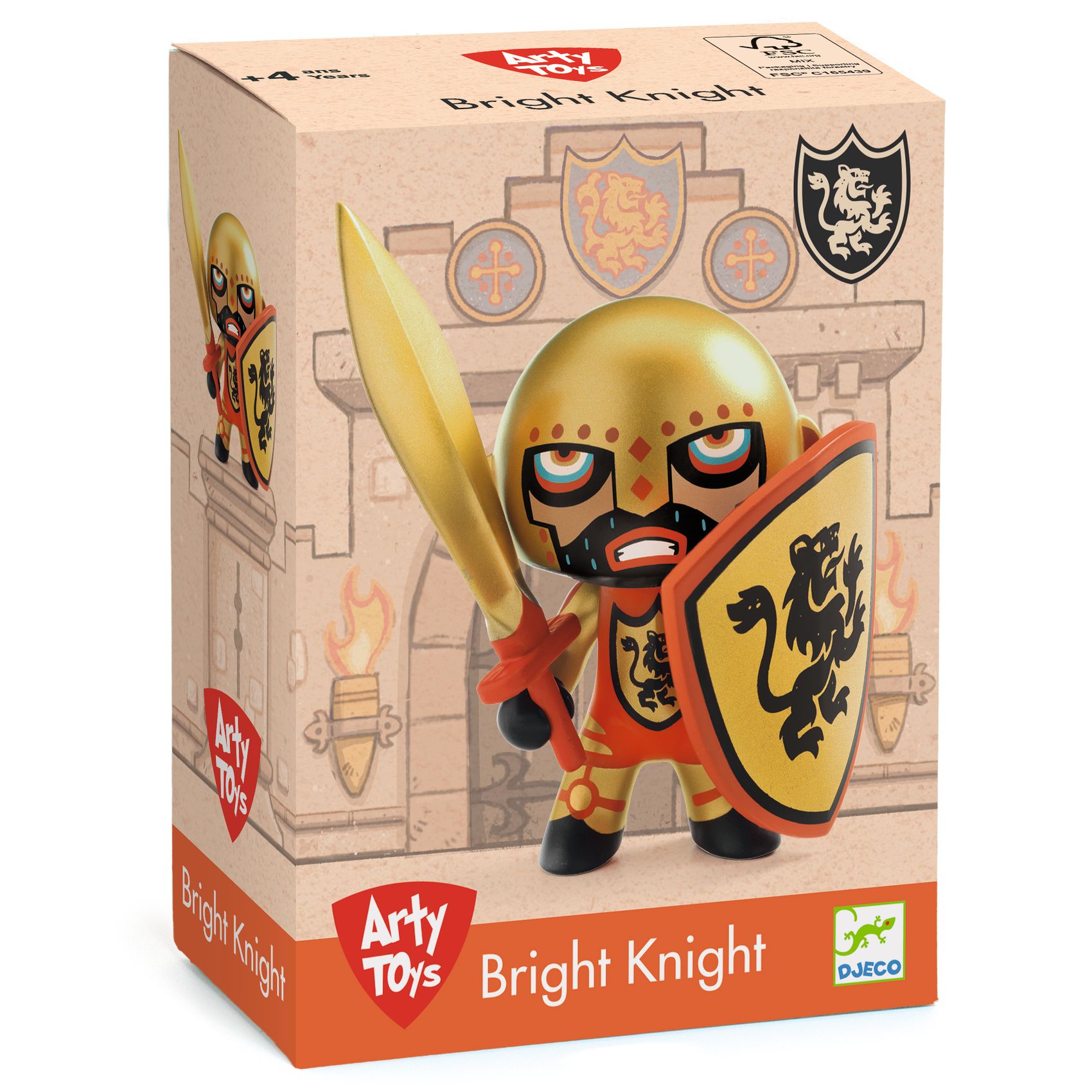 Djeco Arty Toys Bright Knight figura cavaliere vinile