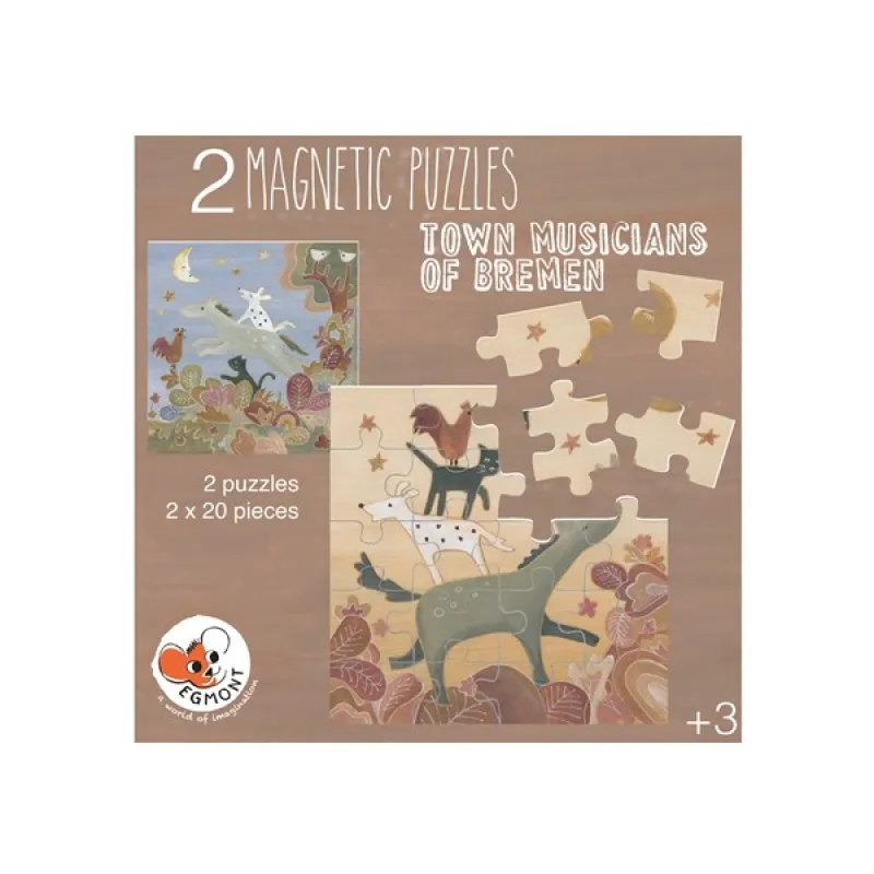 Egmont Toys Musicanti cartella 2 puzzle magnetici