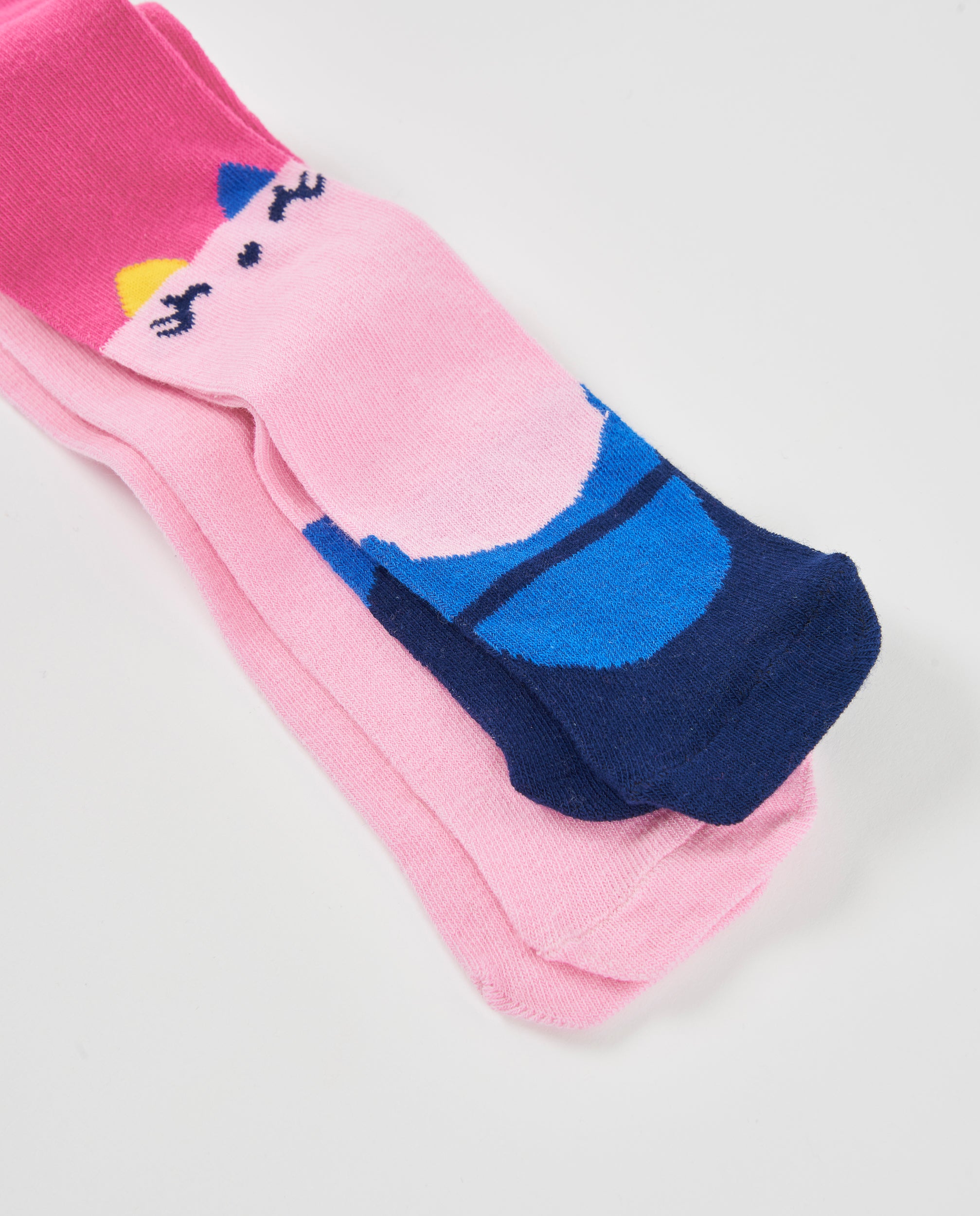 Tuc Tuc Meow Meow collant bambina rosa con gattino