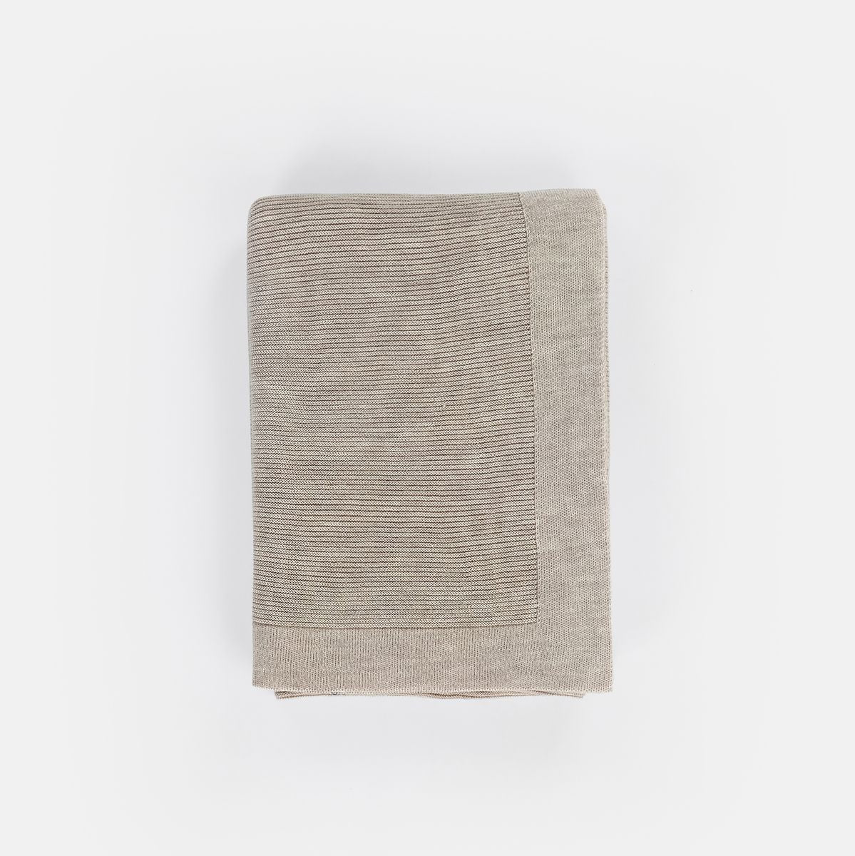 Kico Label Coperta neonato lana merino maglia