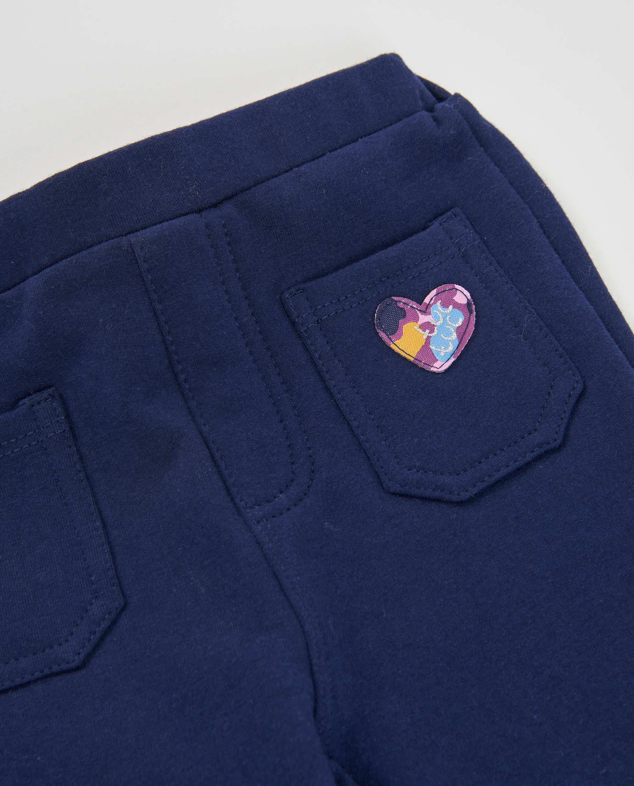Tuc Tuc pantaloni bambina blu svasati tasche