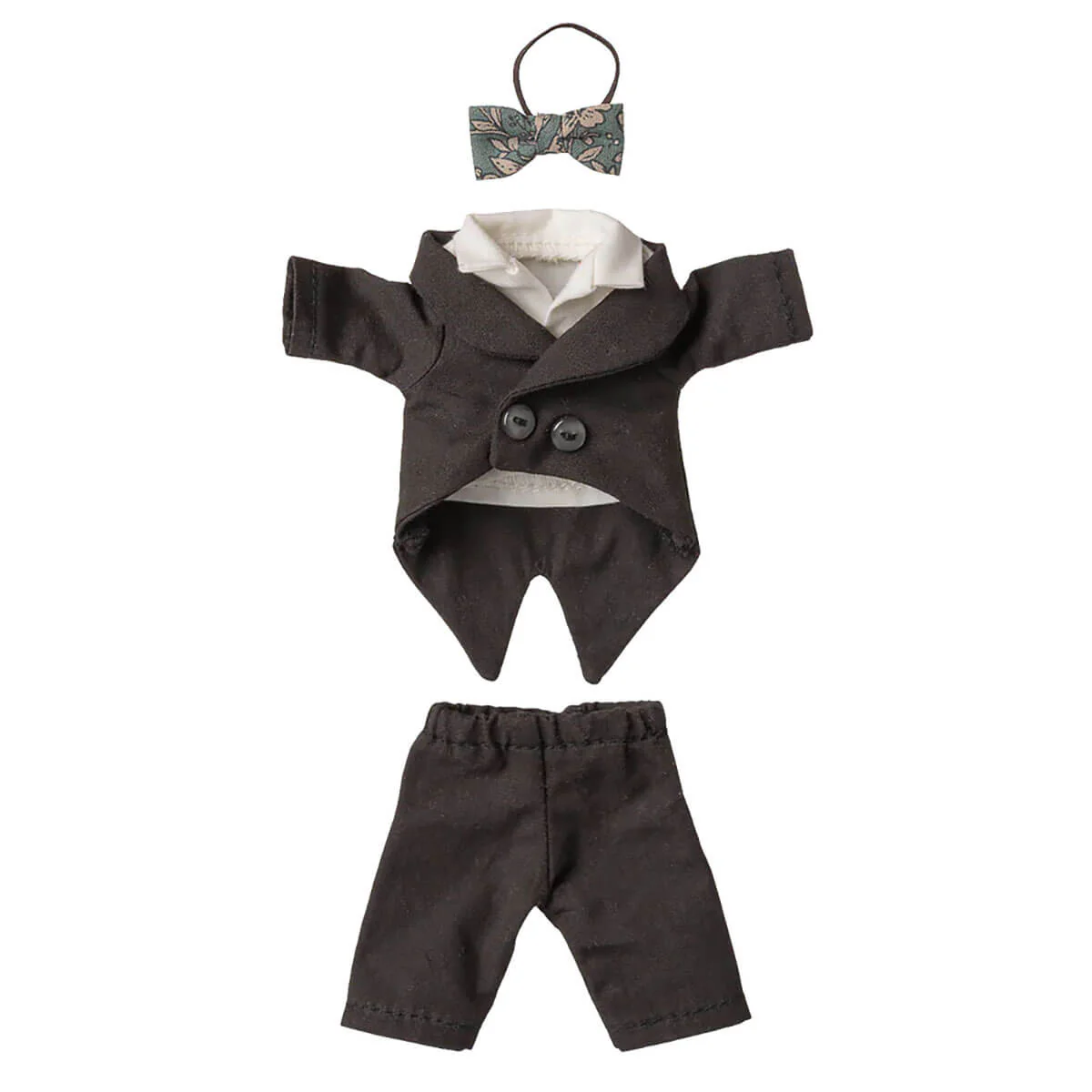 Maileg Abito da Sposo Topo Papà Vestito Smoking Nero