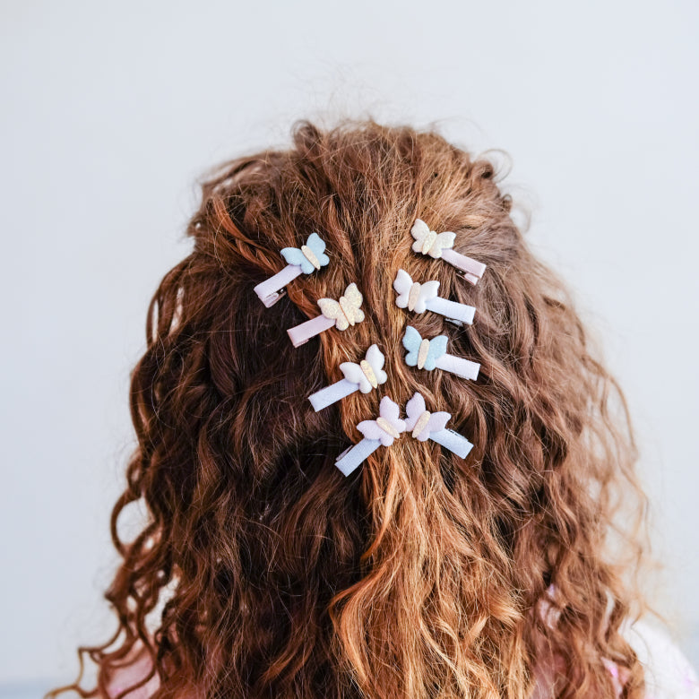 Mimi&Lula Bella mollette capelli farfalle set 8 pezzi