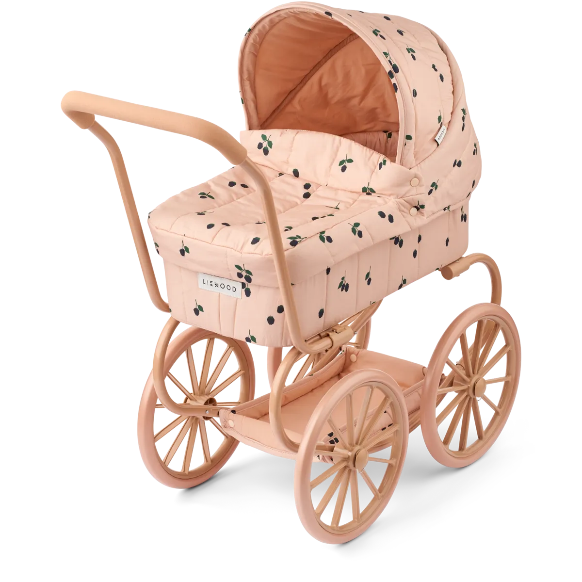 Liewood Adeline carrozzina bambole berry rose acciaio