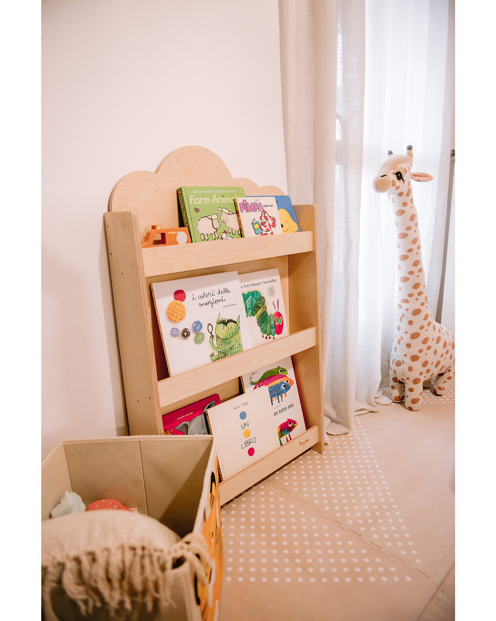 Baboo Cloud libreria frontale Montessori legno naturale