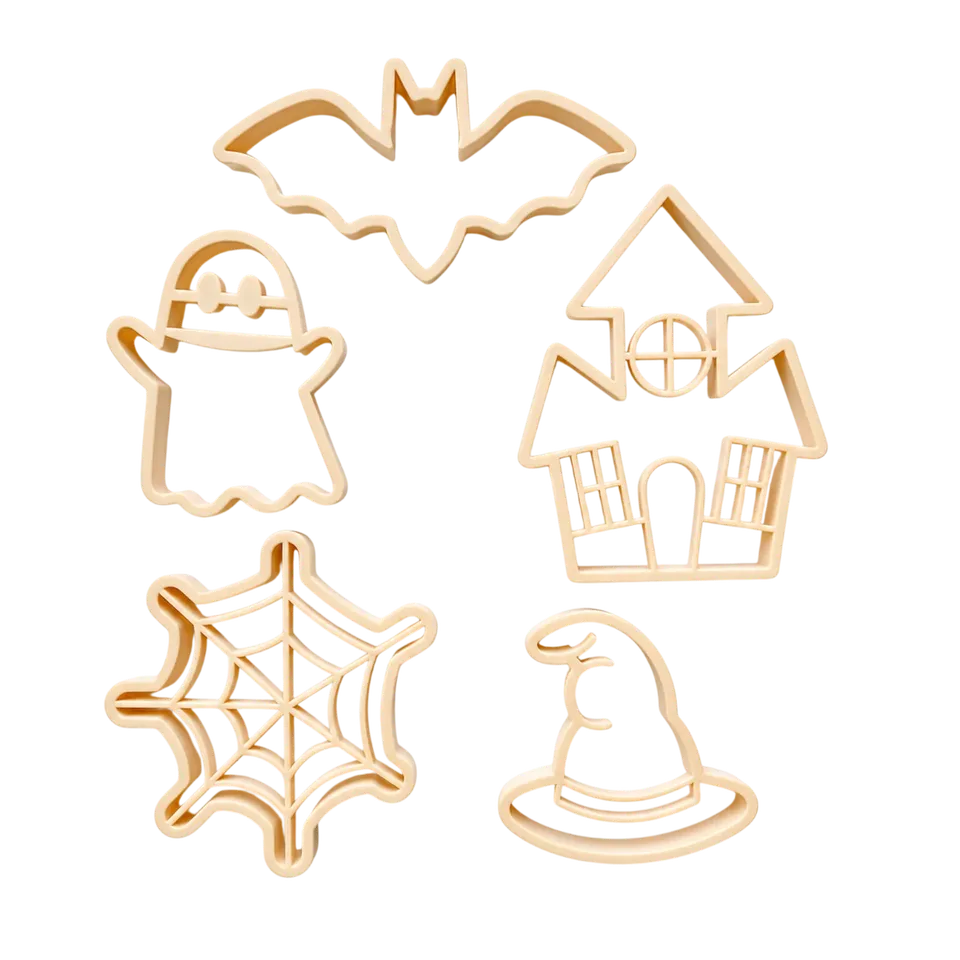 Kinfolk Halloween set 5 formine pasta modellabile eco