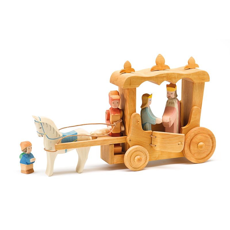 Ostheimer Carrozza del Re gioco in legno 49 cm
